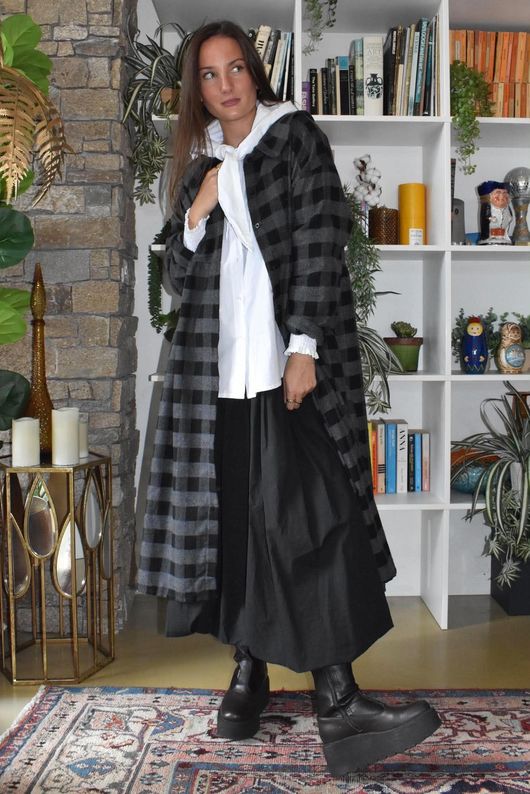 Paloma Tela Bubble Skirt Black